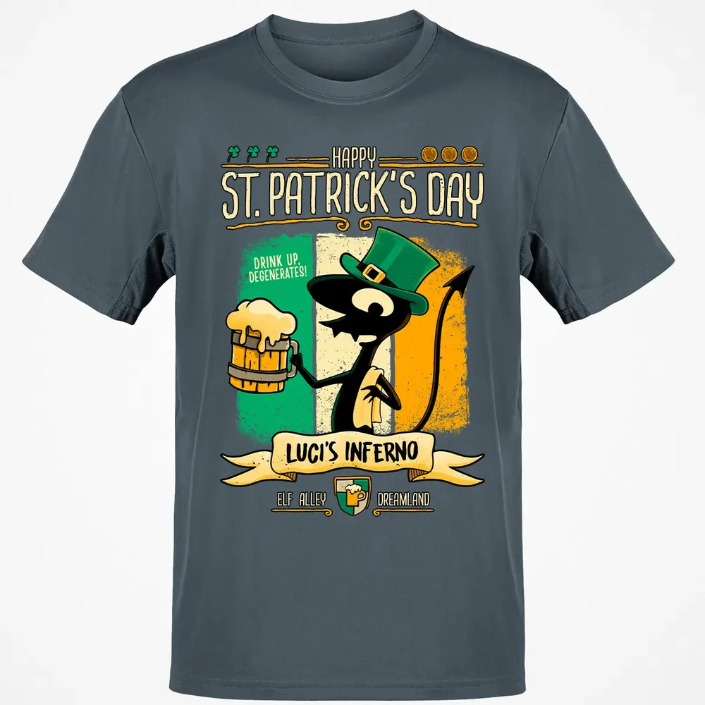 St Patrickâ€™s at Luci's Classic Unisex T-Shirt - 4