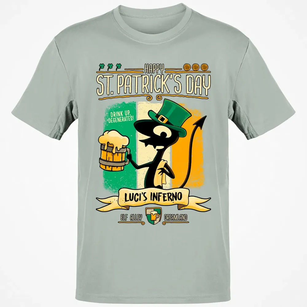 St Patrickâ€™s at Luci's Classic Unisex T-Shirt - 3