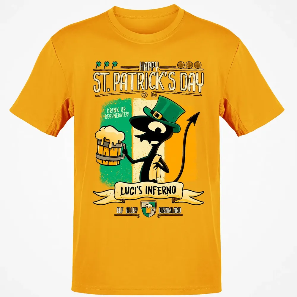 St Patrickâ€™s at Luci's Classic Unisex T-Shirt - 5