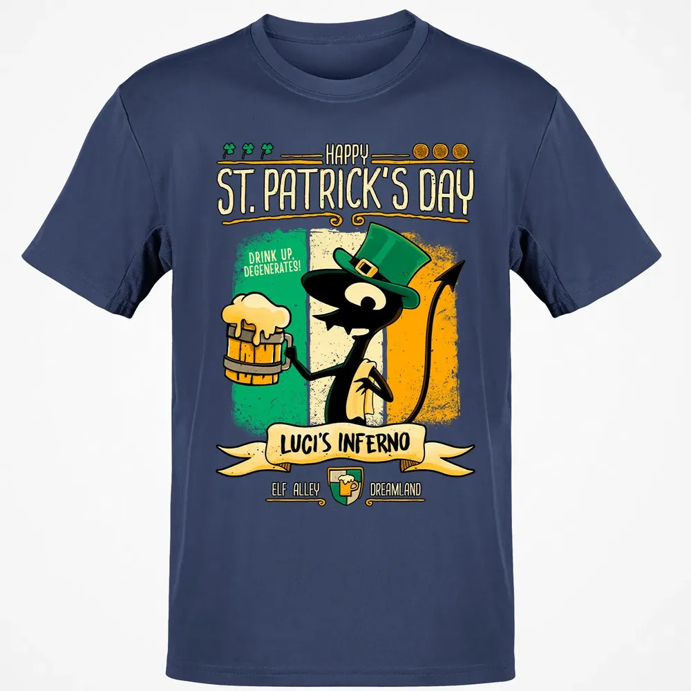 St Patrickâ€™s at Luci's Classic Unisex T-Shirt - 8