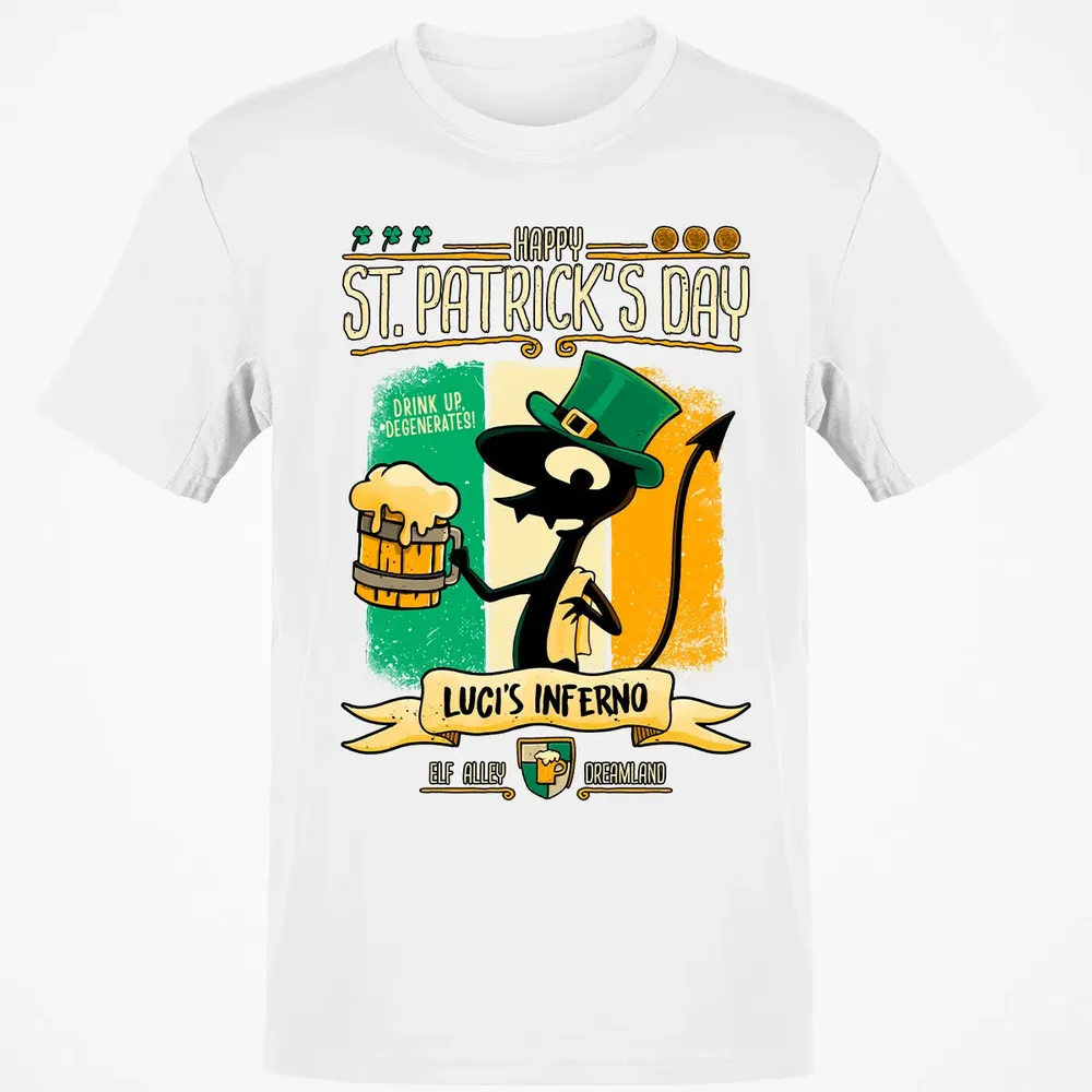 St Patrickâ€™s at Luci's Classic Unisex T-Shirt - 13