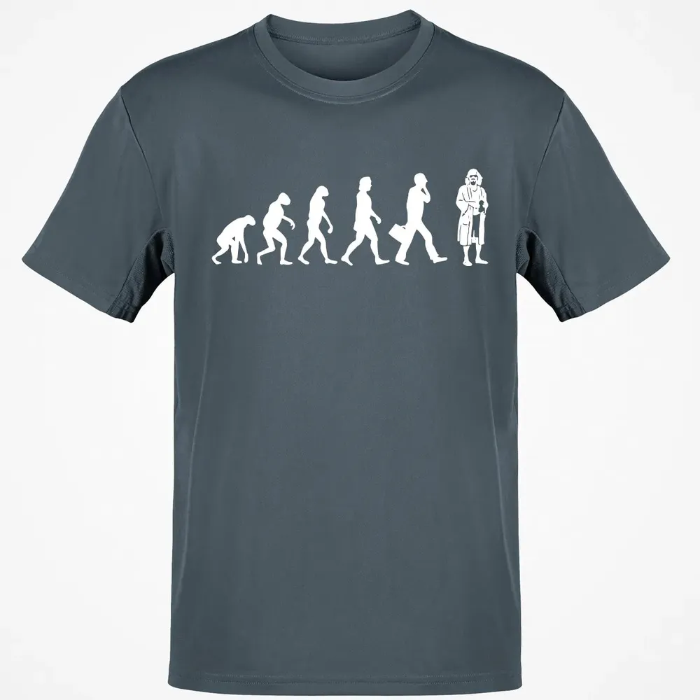 Dude Evolution Classic Unisex T-Shirt - 4