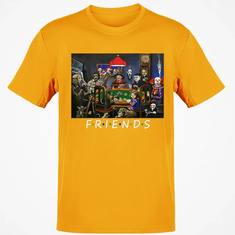 Funny Friend Play Card Horror Halloween Classic Unisex T-Shirt - 5