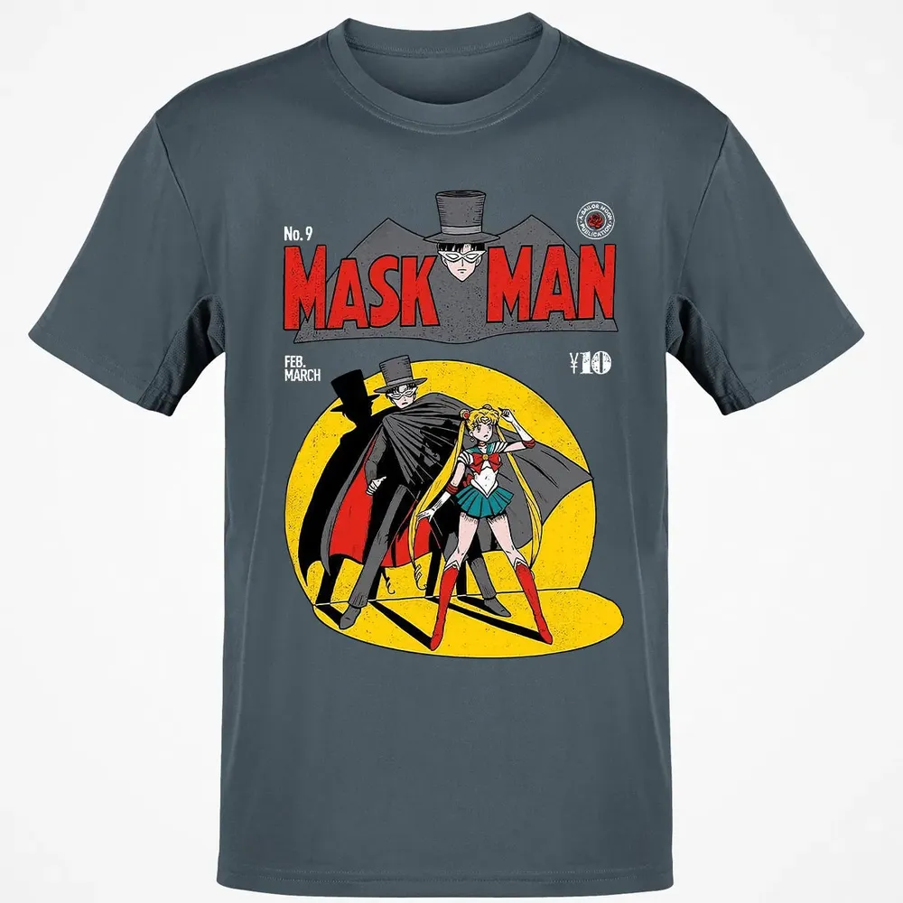 Mask Man Classic Unisex T-Shirt - 4