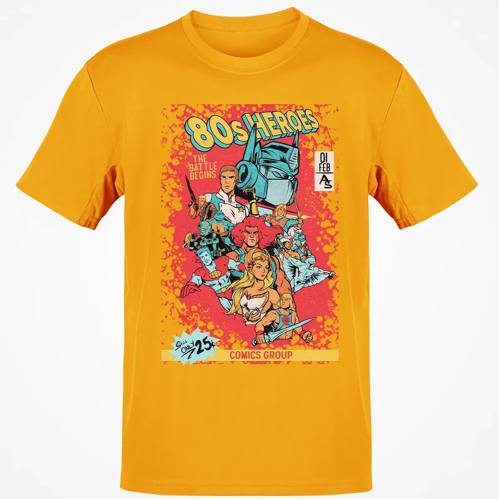 80s Heroes Classic Unisex T-Shirt - 5