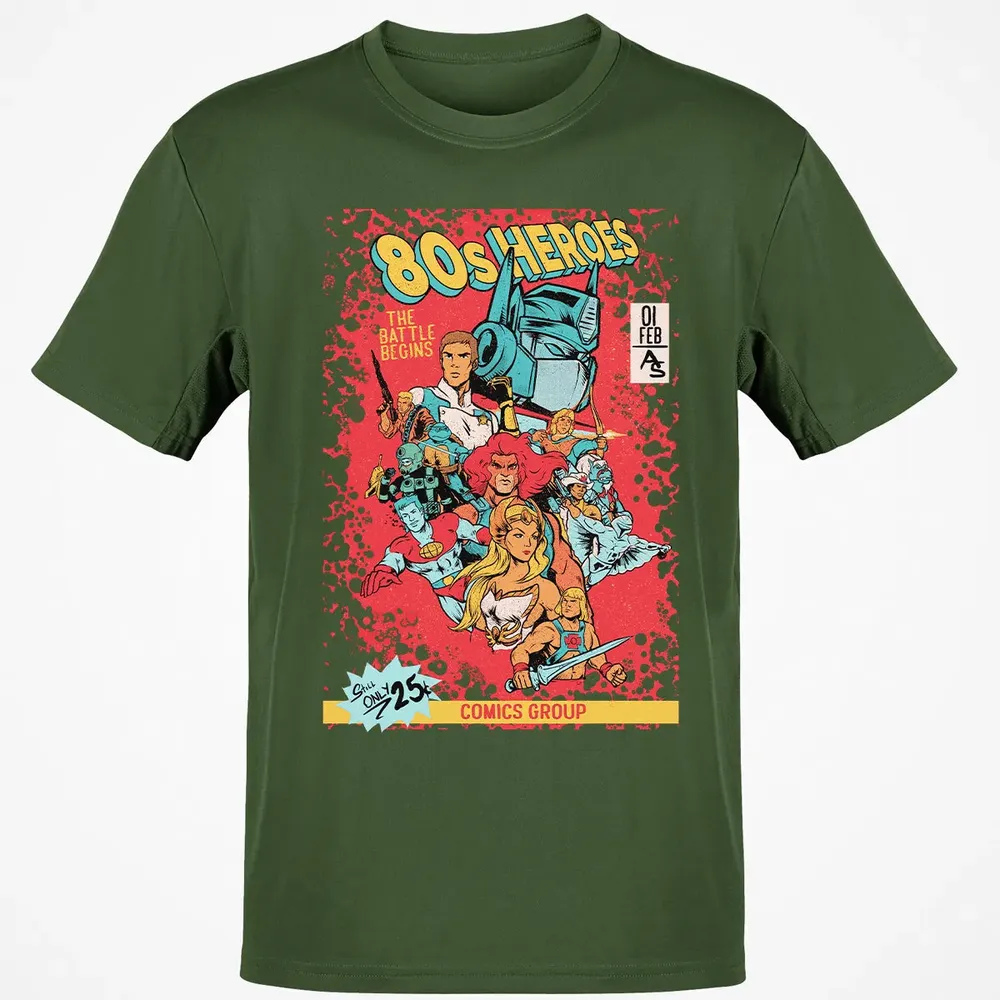 80s Heroes Classic Unisex T-Shirt - 7