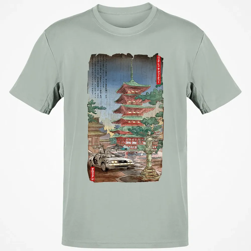 Time Machine In Japan Classic Unisex T-Shirt - 3