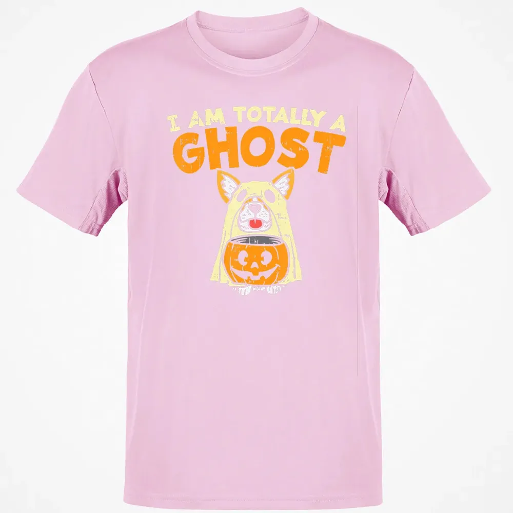 Welsh Corgi Totally Ghost Funny Halloween Costume Dog Owner Classic Unisex T-Shirt - 6