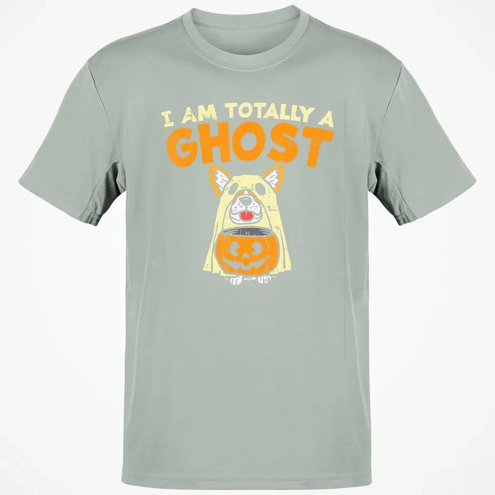 Welsh Corgi Totally Ghost Funny Halloween Costume Dog Owner Classic Unisex T-Shirt - 3