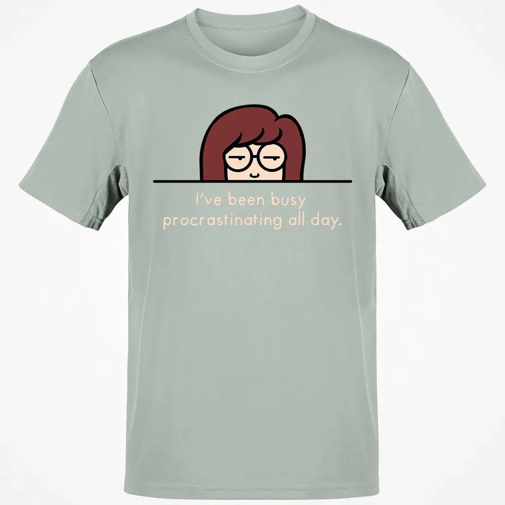 Busy Procrasnating Classic Unisex T-Shirt - 3