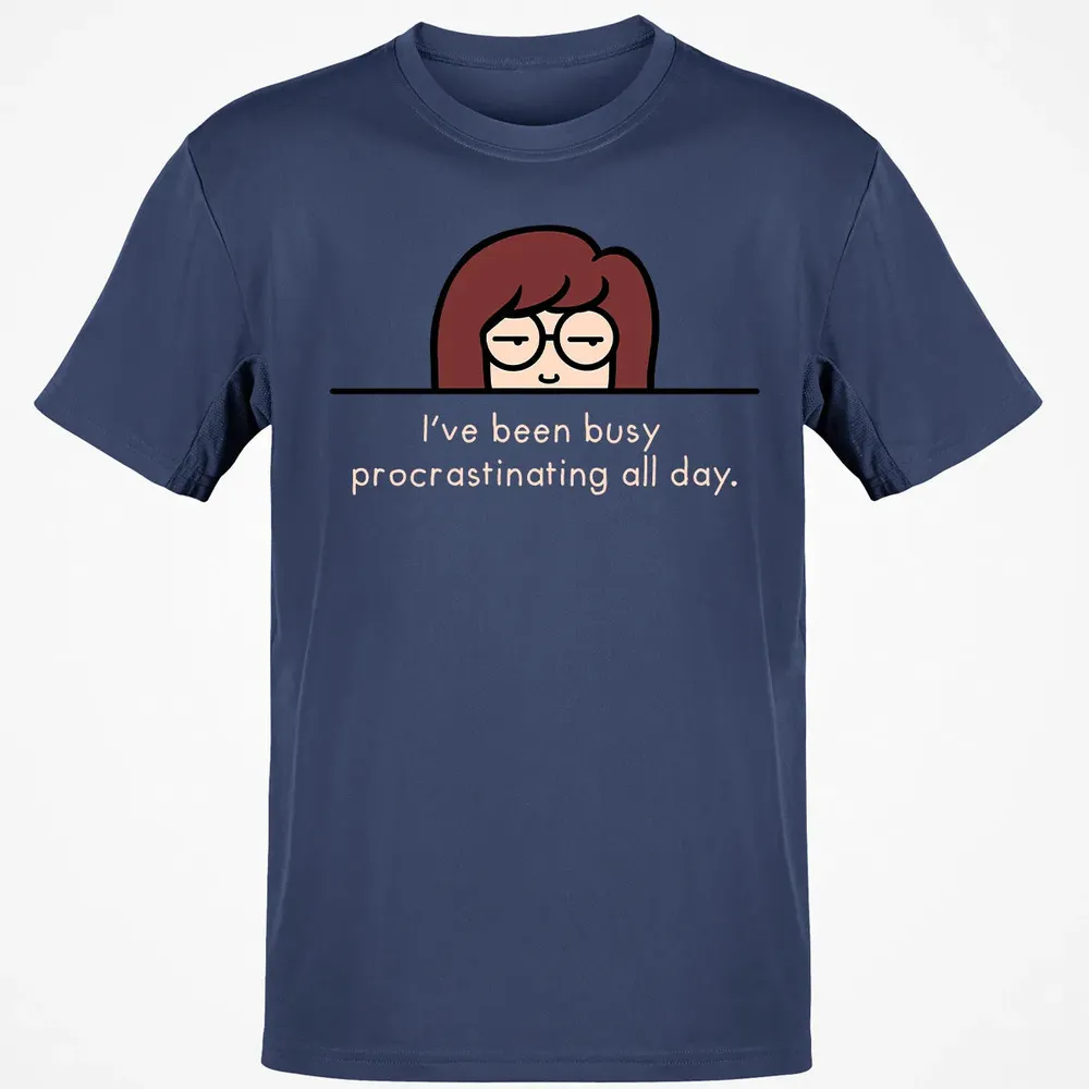 Busy Procrasnating Classic Unisex T-Shirt - 8