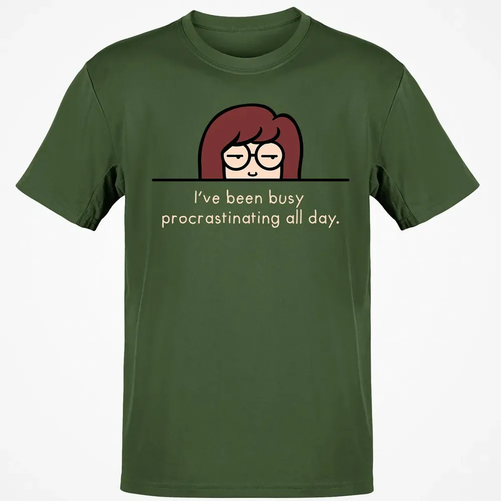 Busy Procrasnating Classic Unisex T-Shirt - 7
