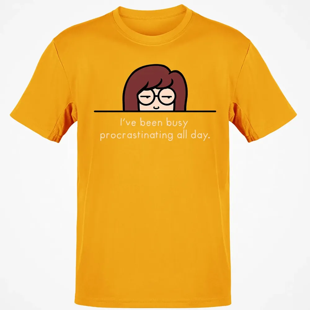 Busy Procrasnating Classic Unisex T-Shirt - 5