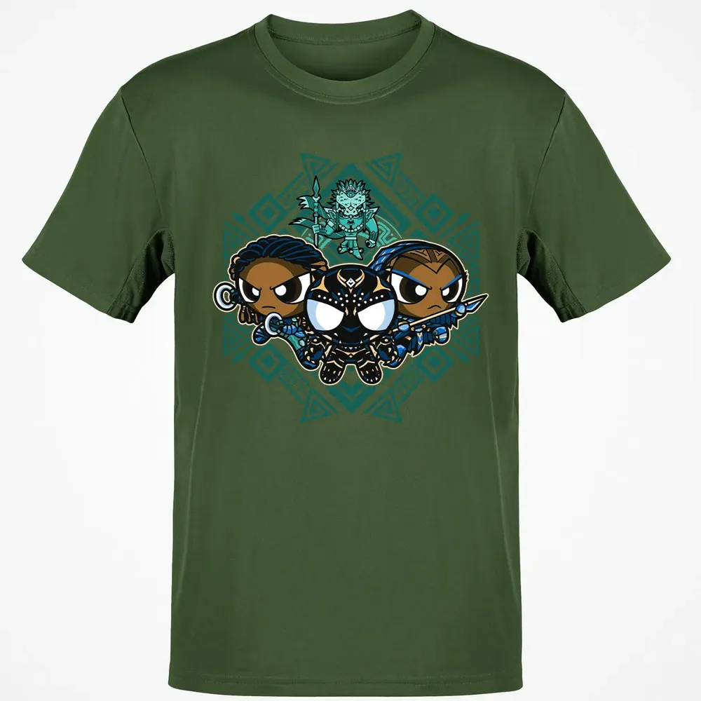 Pantherpuff Girls Classic Unisex T-Shirt - 7