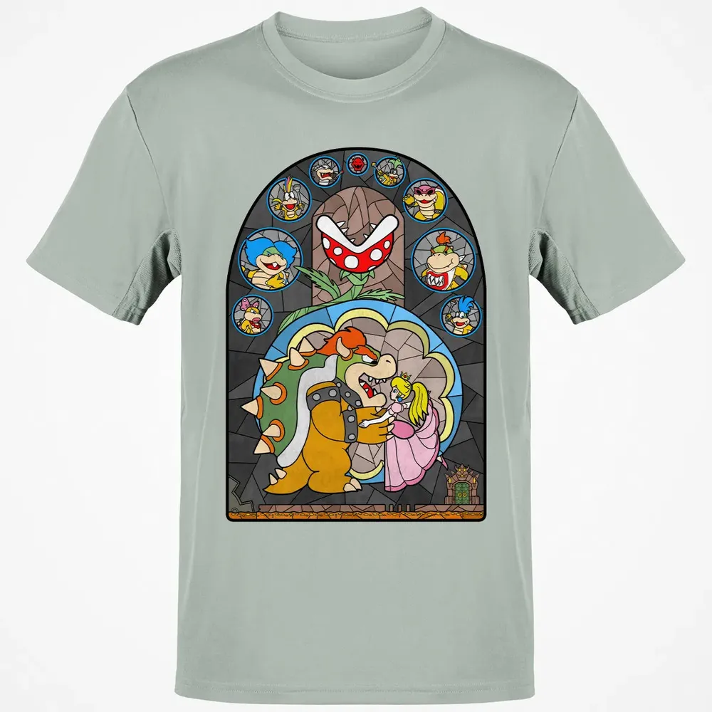Beauty and The Bowser Classic Unisex T-Shirt - 3