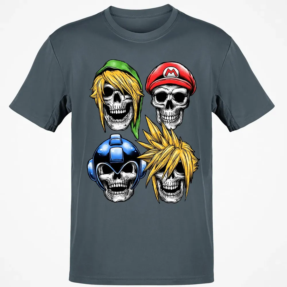 Skull Game Classic Unisex T-Shirt - 4