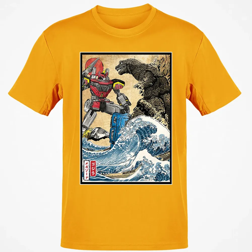 King of the Monsters vs Megazord Classic Unisex T-Shirt - 5
