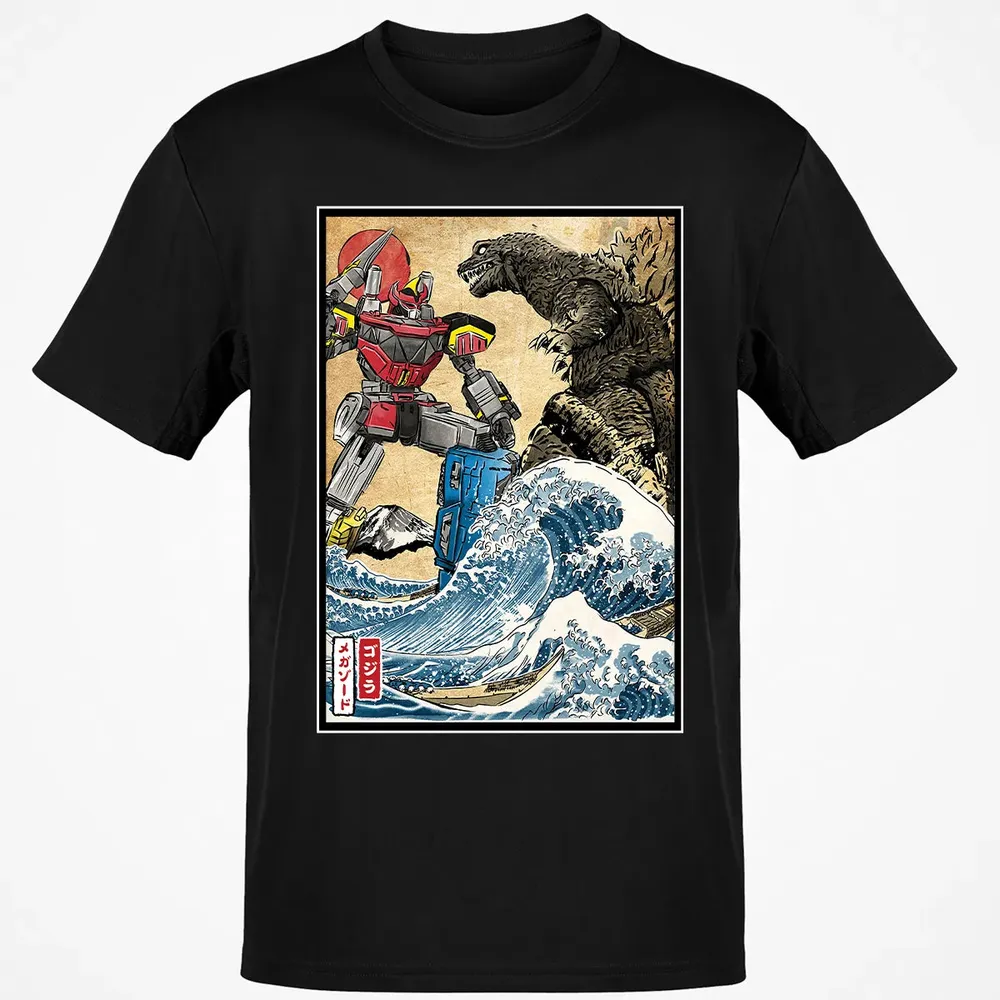 King of the Monsters vs Megazord Classic Unisex T-Shirt - 2