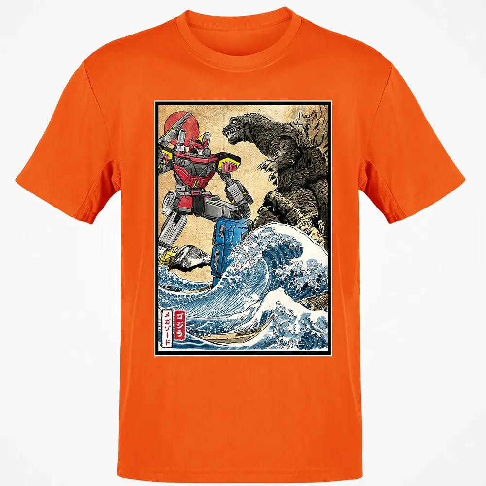 King of the Monsters vs Megazord Classic Unisex T-Shirt - 9
