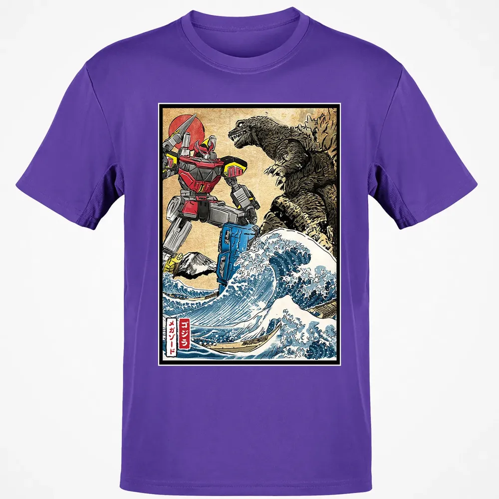 King of the Monsters vs Megazord Classic Unisex T-Shirt - 10