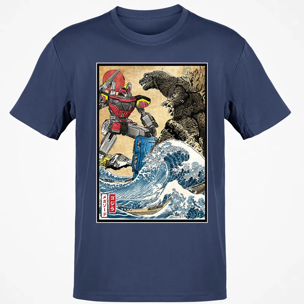 King of the Monsters vs Megazord Classic Unisex T-Shirt - 8