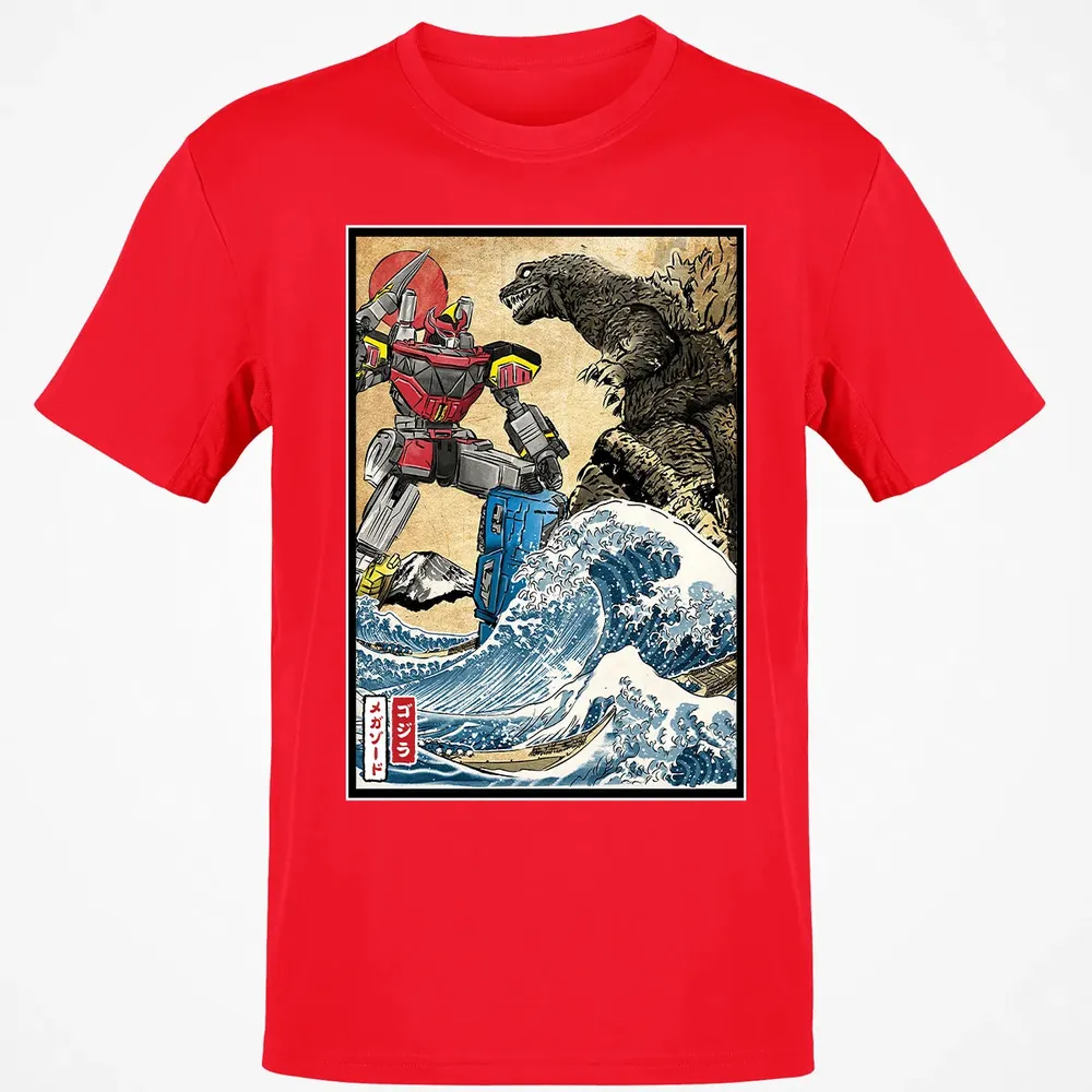 King of the Monsters vs Megazord Classic Unisex T-Shirt - 11