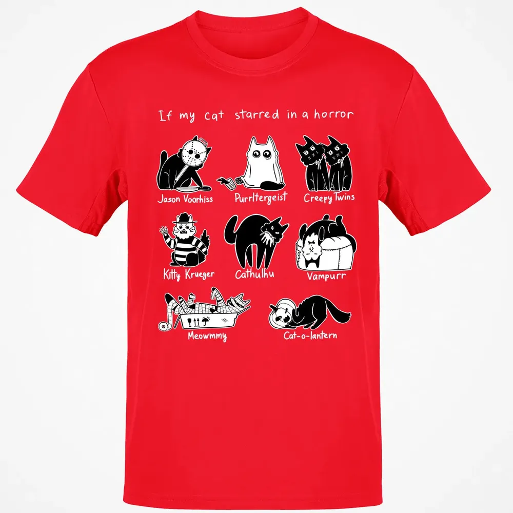 Horror Cat Classic Unisex T-Shirt - 11