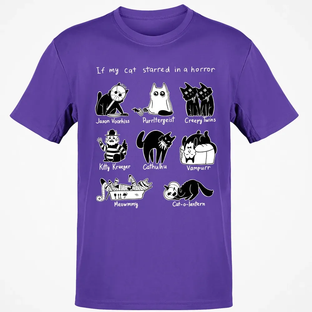 Horror Cat Classic Unisex T-Shirt - 10