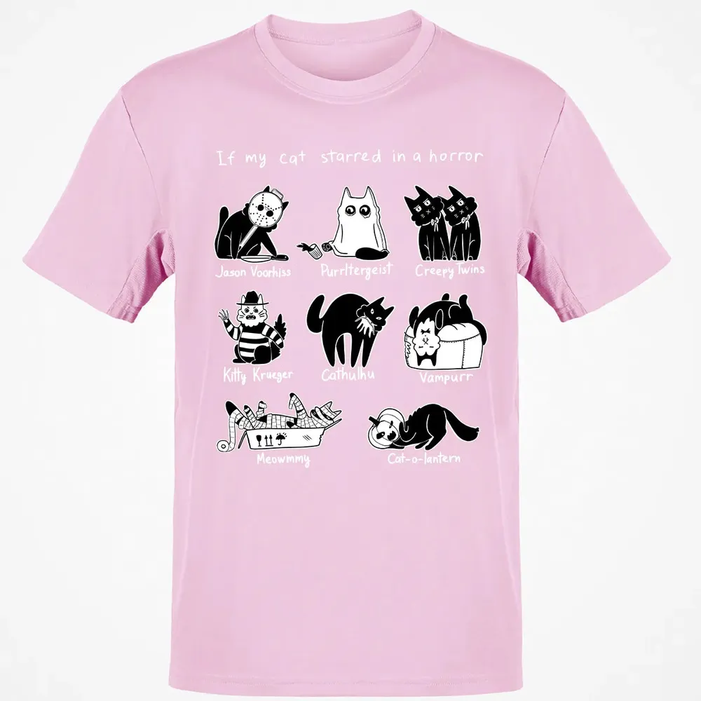 Horror Cat Classic Unisex T-Shirt - 6