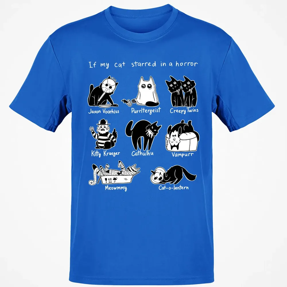 Horror Cat Classic Unisex T-Shirt - 12