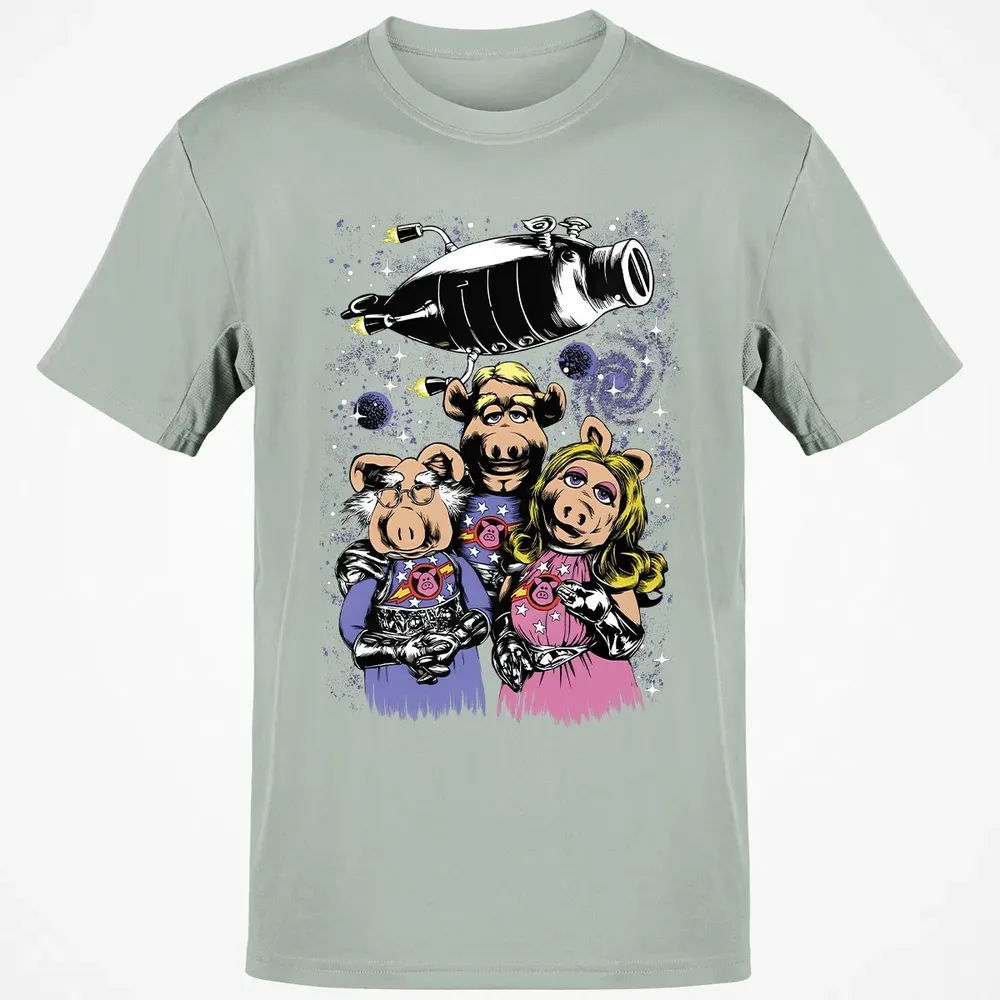 Pigs In Space Classic Unisex T-Shirt - 3