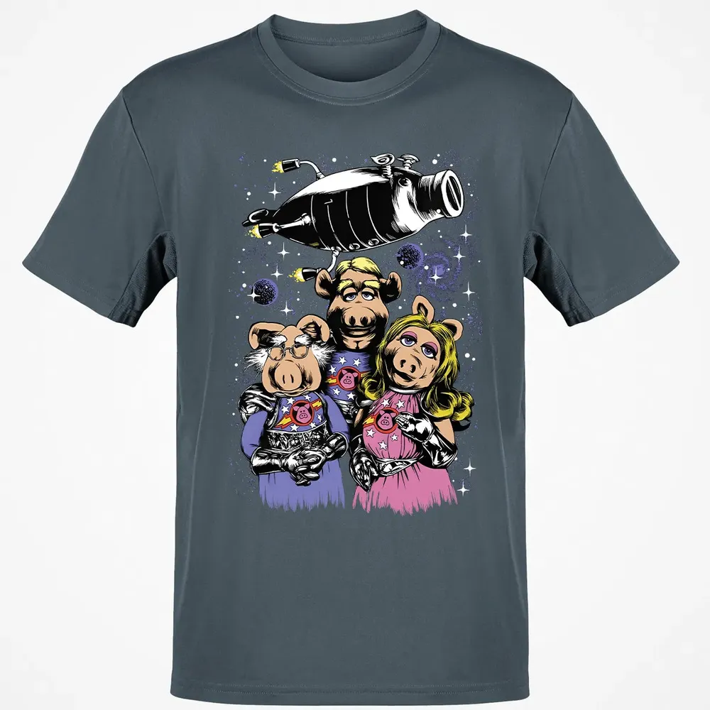Pigs In Space Classic Unisex T-Shirt - 4