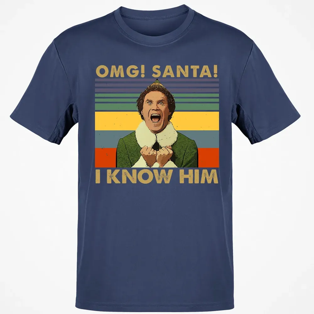 OMG Santa I Know Him Classic Unisex T-Shirt - 8