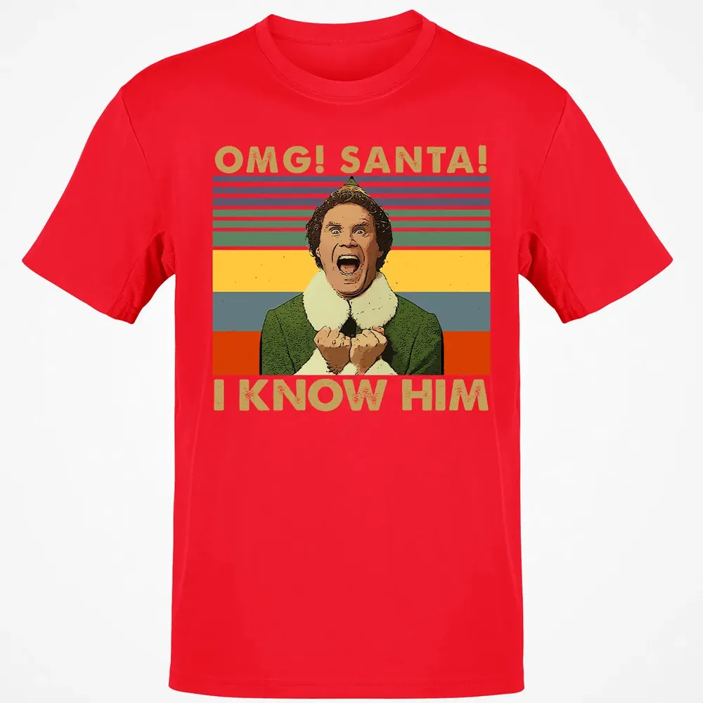 OMG Santa I Know Him Classic Unisex T-Shirt - 11