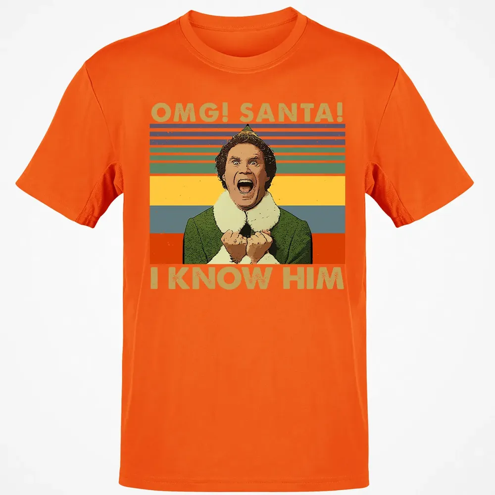 OMG Santa I Know Him Classic Unisex T-Shirt - 9