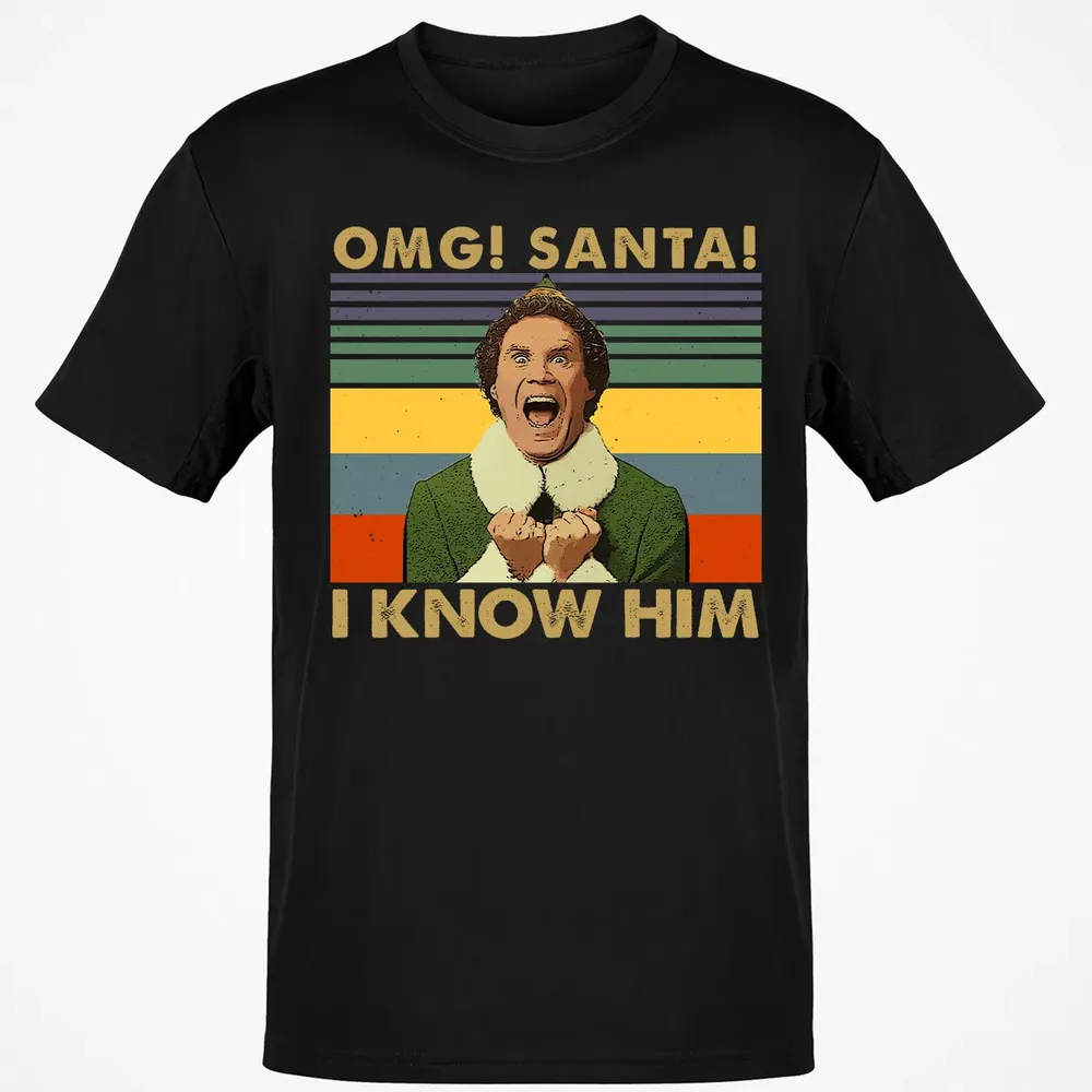 OMG Santa I Know Him Classic Unisex T-Shirt - 2