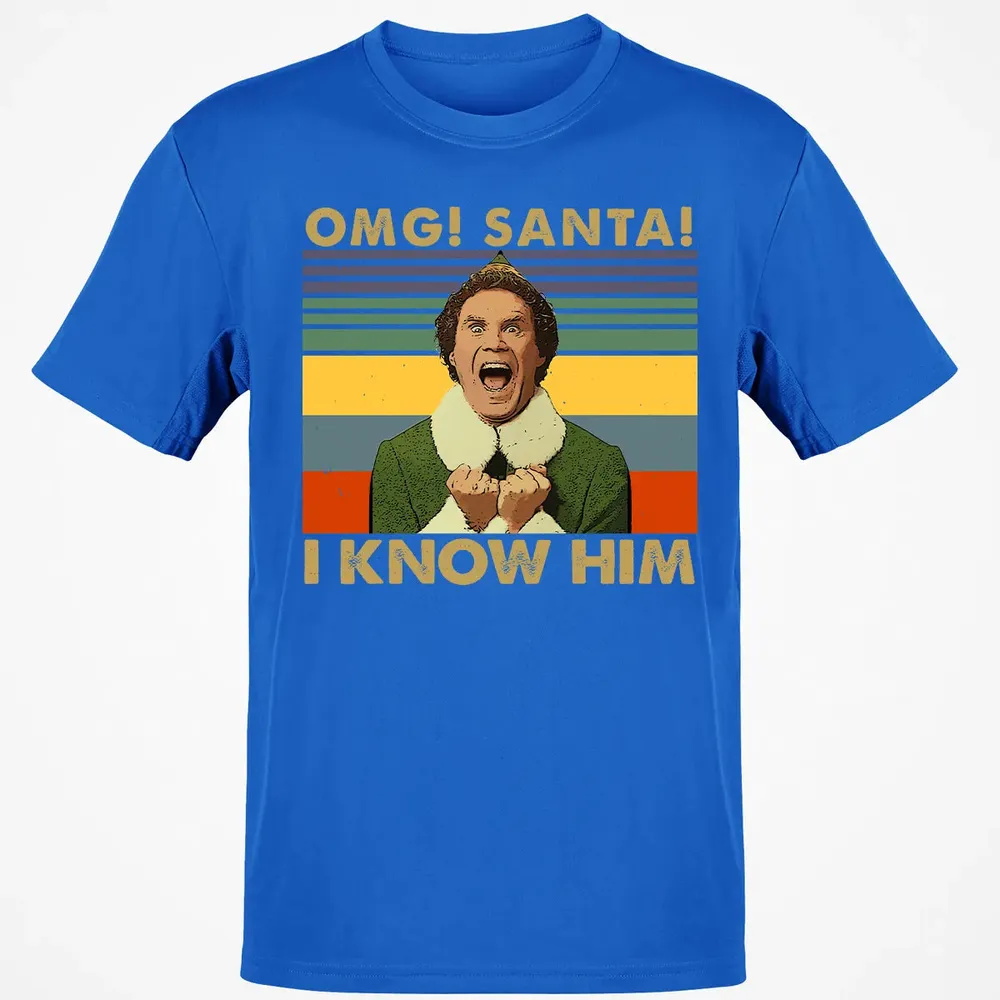 OMG Santa I Know Him Classic Unisex T-Shirt - 12