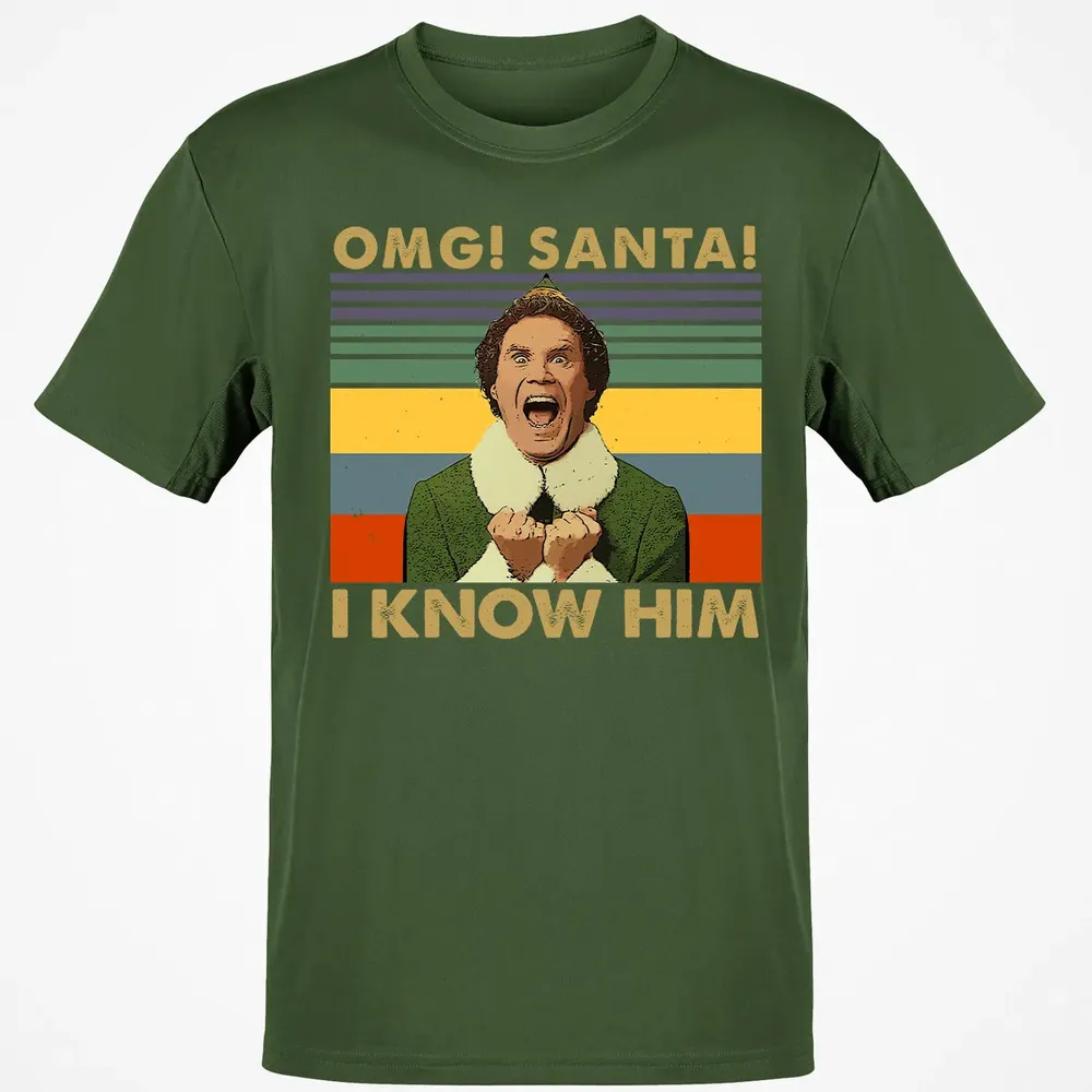 OMG Santa I Know Him Classic Unisex T-Shirt - 7