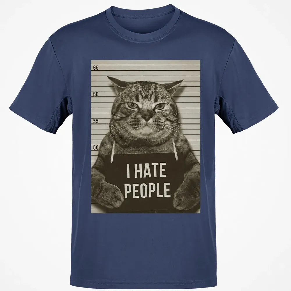 I Hate People Classic Unisex T-Shirt - 8