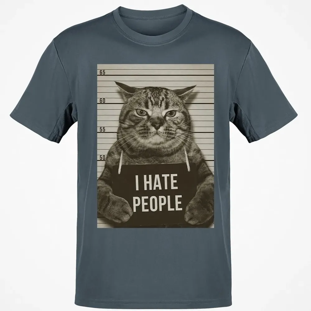 I Hate People Classic Unisex T-Shirt - 4