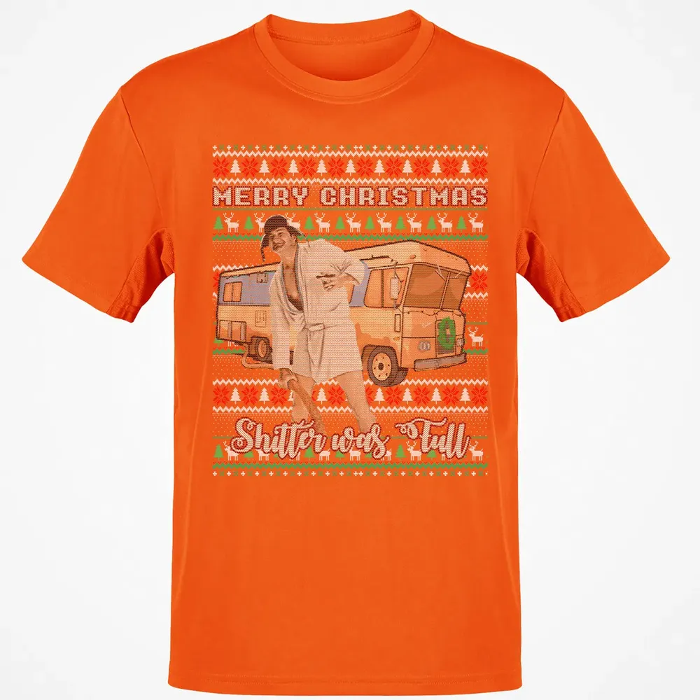 Merry Christmas Shitter Was Full Classic Unisex T-Shirt - 9