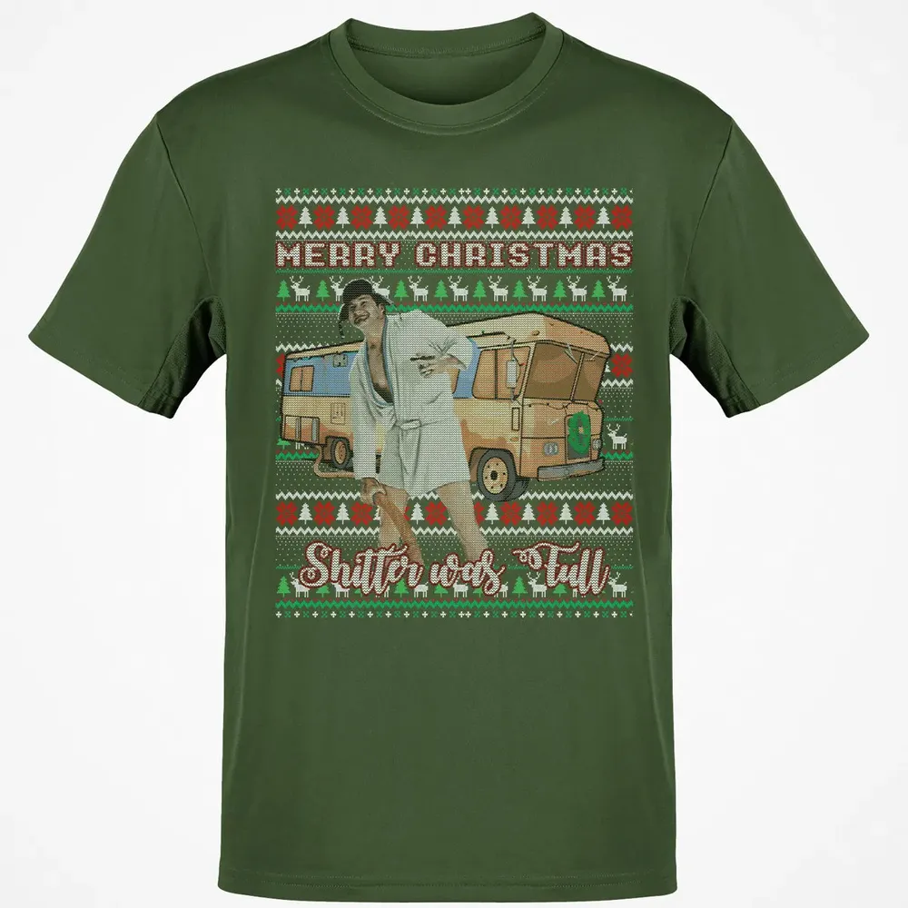 Merry Christmas Shitter Was Full Classic Unisex T-Shirt - 7