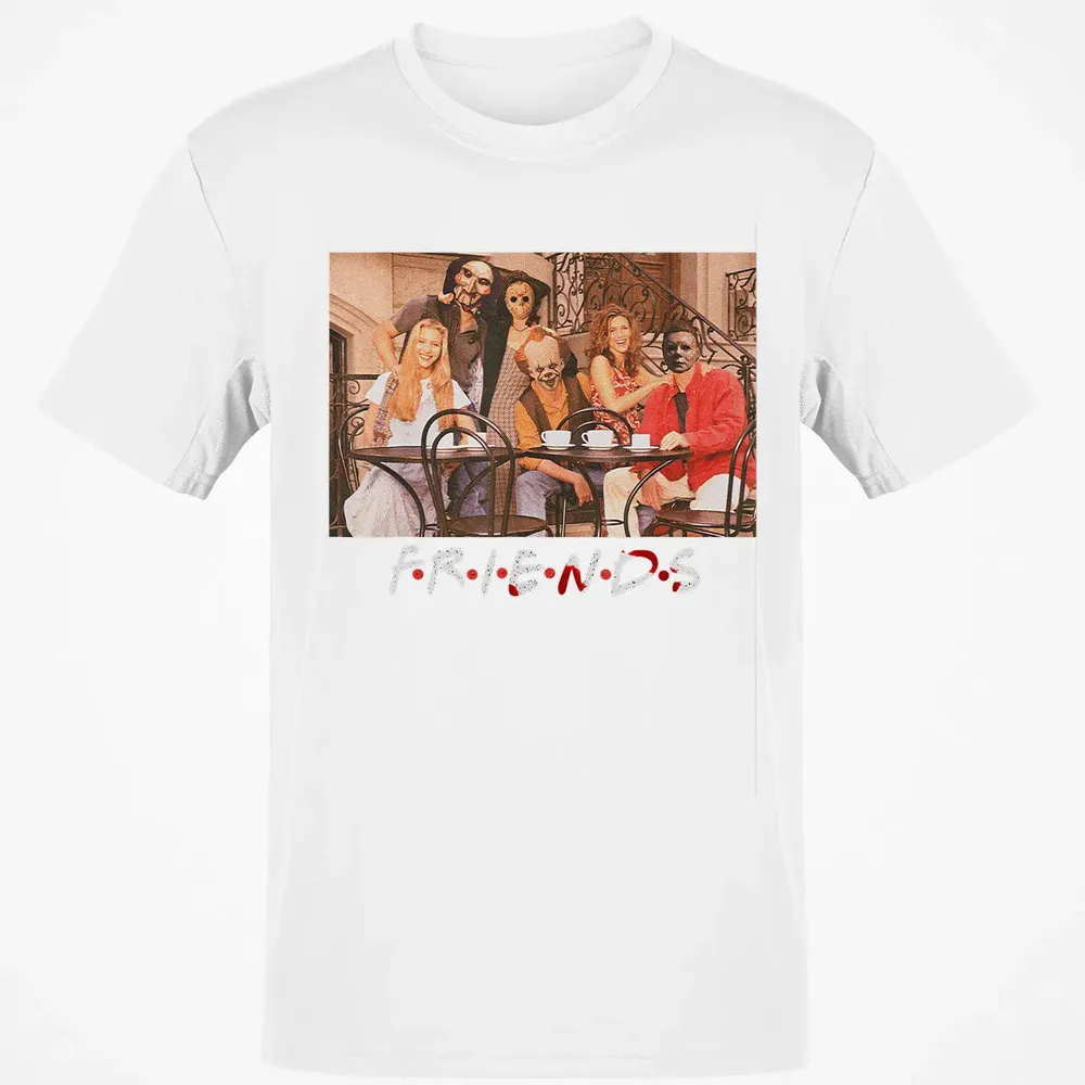 Friends IT Saw spooky clown Halloween horror movies Classic Unisex T-Shirt - 13