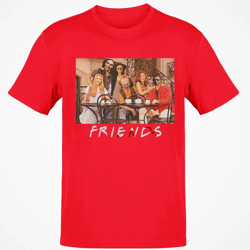 Friends IT Saw spooky clown Halloween horror movies Classic Unisex T-Shirt - 11