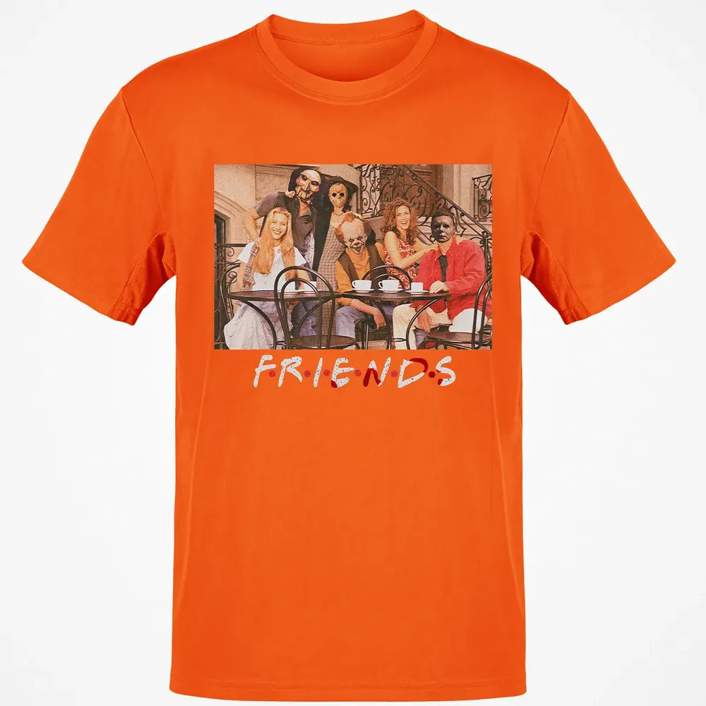 Friends IT Saw spooky clown Halloween horror movies Classic Unisex T-Shirt - 9