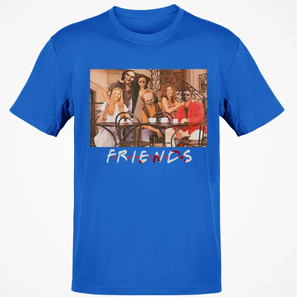 Friends IT Saw spooky clown Halloween horror movies Classic Unisex T-Shirt - 12
