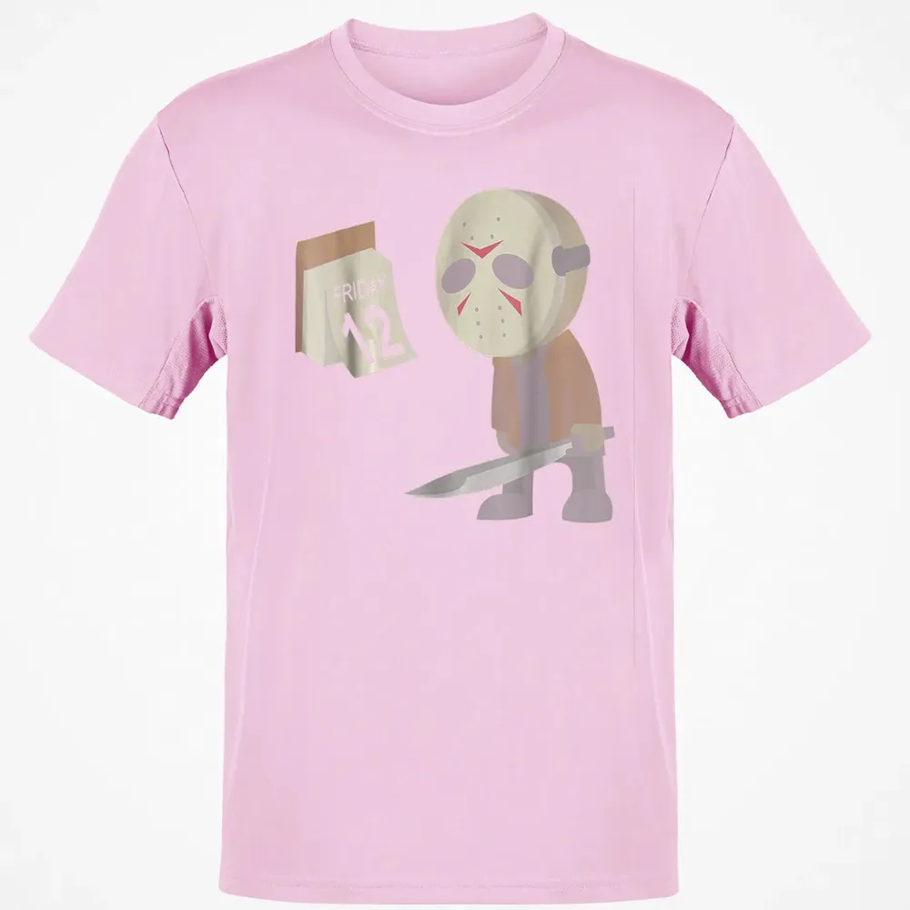 Friday 12th Funny Halloween Horror Graphic Classic Unisex T-Shirt - 6