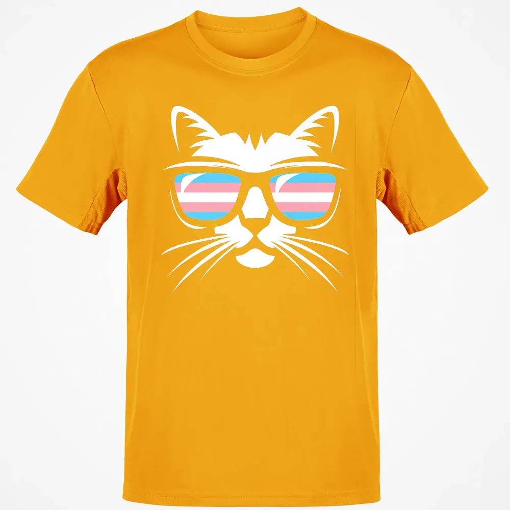 Transgender Pride Cat Gift  Support Trans Community Classic Unisex T-Shirt - 5