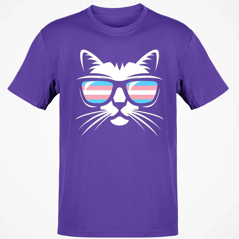 Transgender Pride Cat Gift  Support Trans Community Classic Unisex T-Shirt - 10