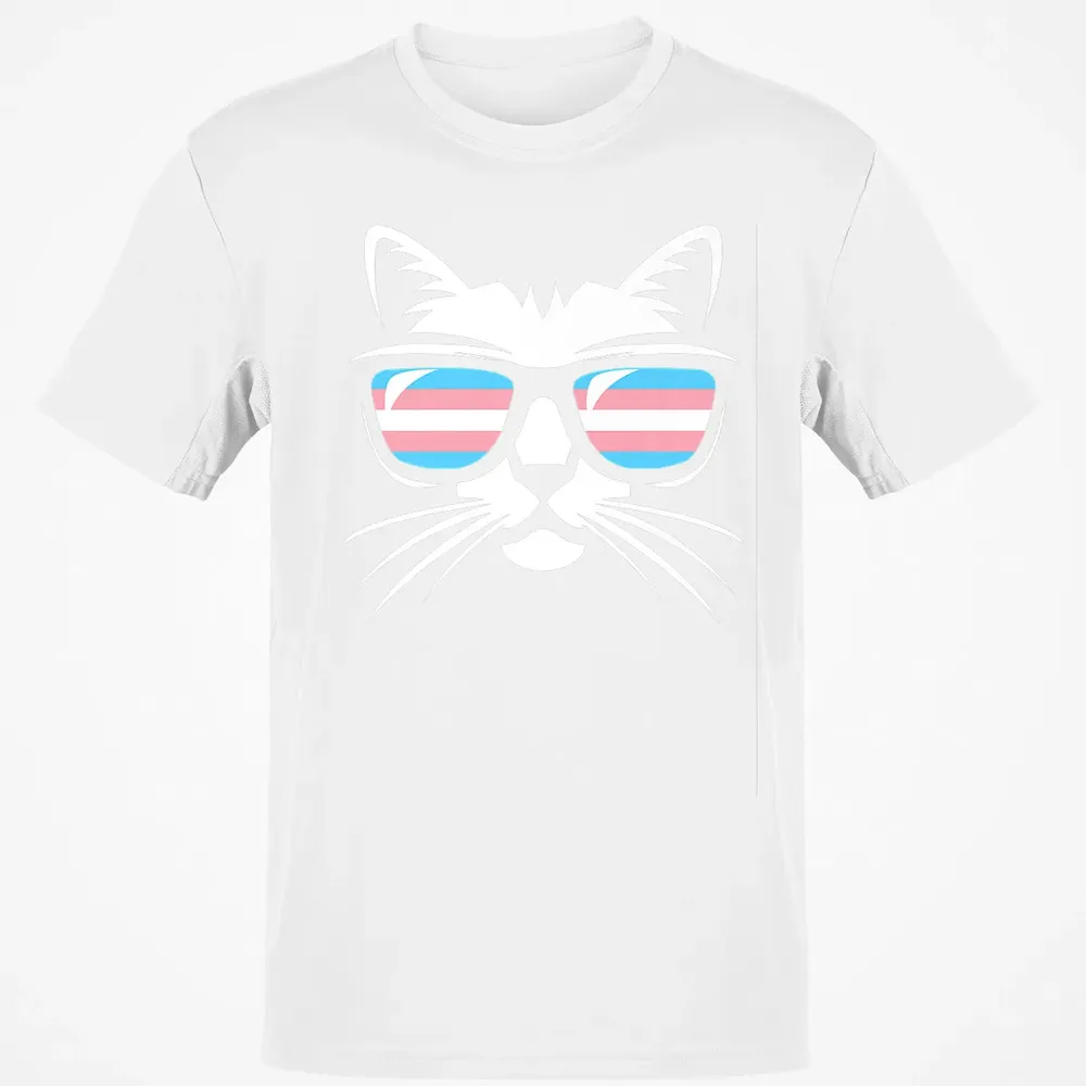 Transgender Pride Cat Gift  Support Trans Community Classic Unisex T-Shirt - 13